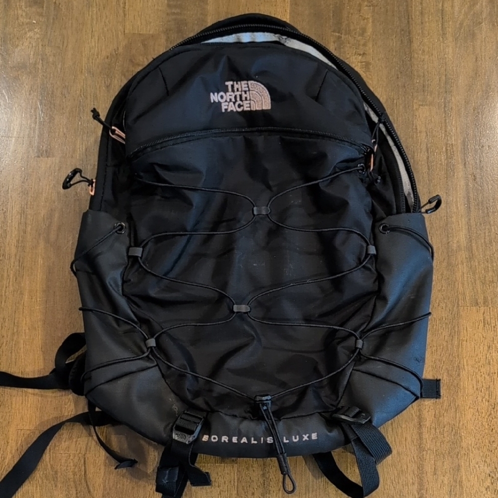 The North Face Black Borealis Luxe Backpack